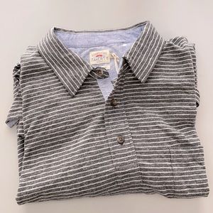Faherty - long sleeve polo - XL
